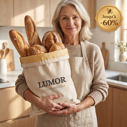 Le Sac LUMOR — Votre pain frais jusqu'à 7 jours