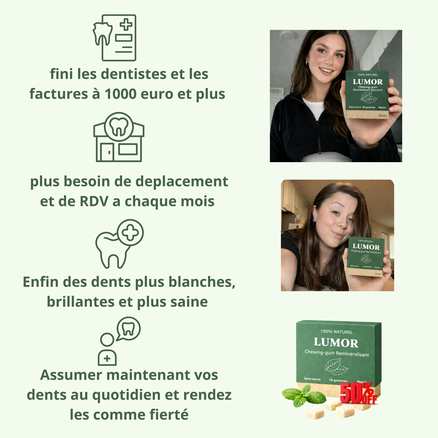 Le sourire sain et lumineux que tu mérites — enfin.