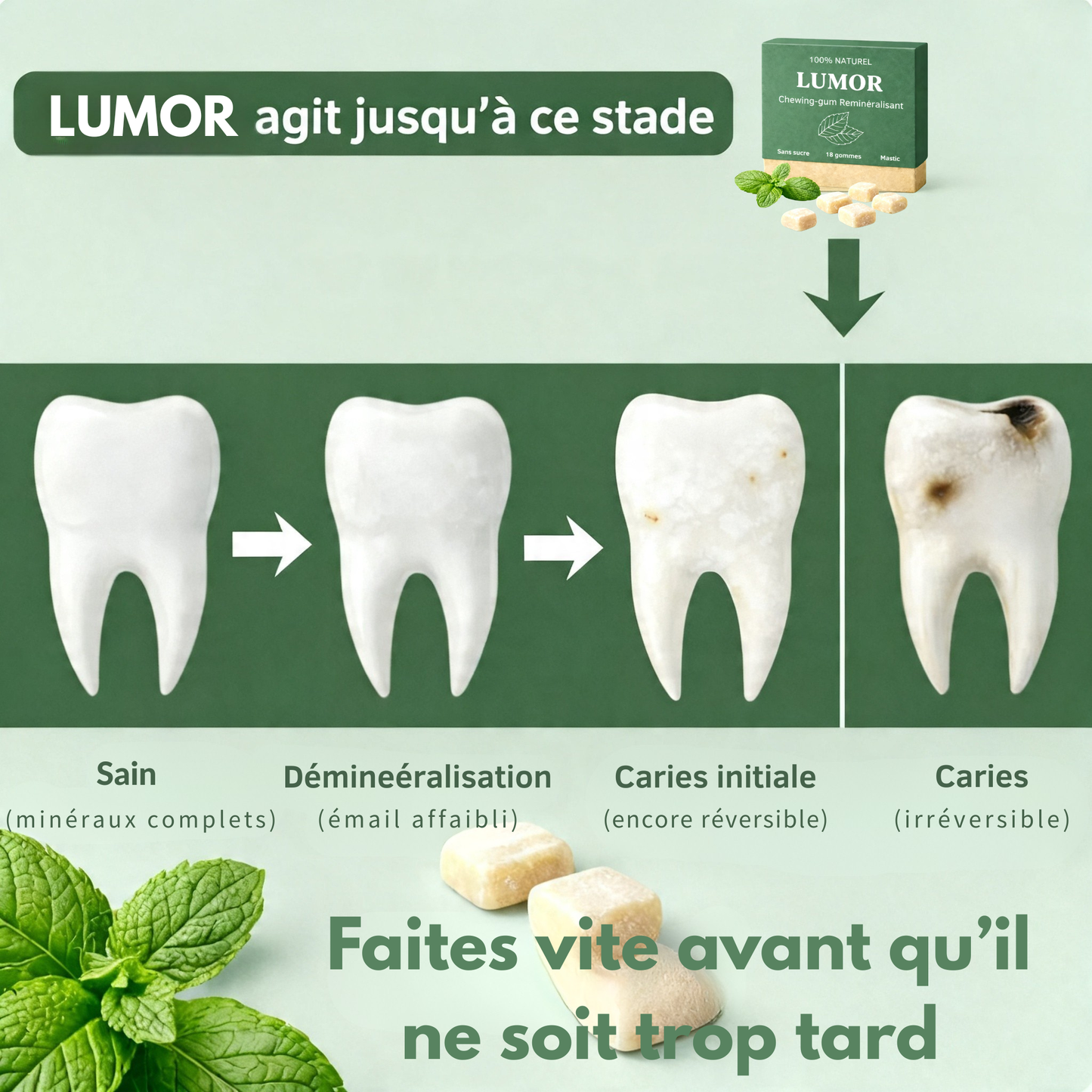 Le sourire sain et lumineux que tu mérites — enfin.