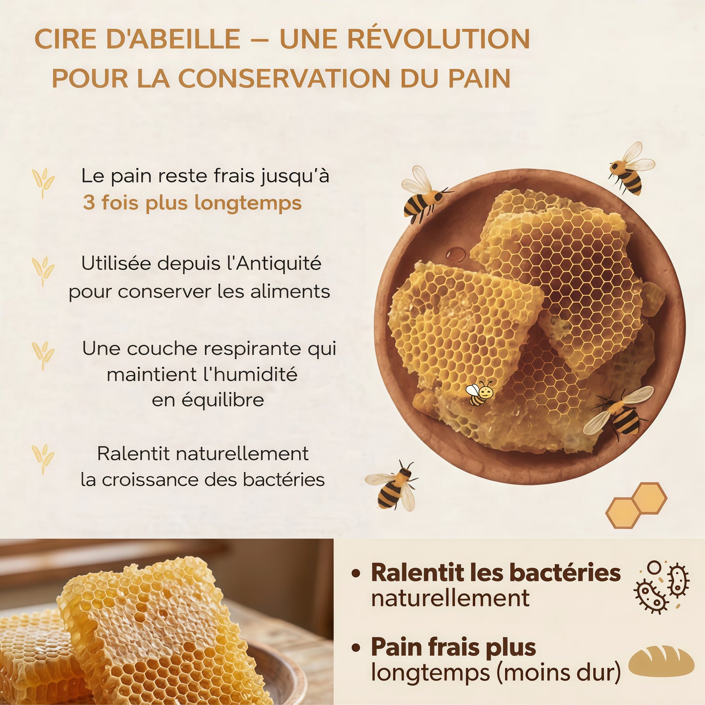 Le Sac LUMOR — Votre pain frais jusqu'à 7 jours